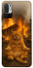 Чехол Burning cat для Xiaomi Poco M3 Pro