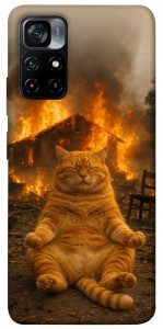 Чехол Burning cat для Xiaomi Poco M4 Pro 5G