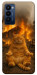 Чехол Burning cat для TECNO Camon 18