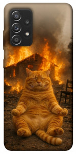 Чехол Burning cat для Galaxy A52s