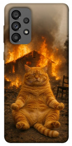 Чехол Burning cat для Galaxy A73 5G