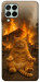 Чехол Burning cat для Galaxy M53