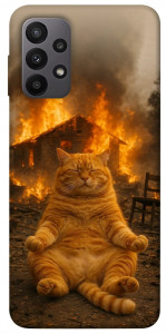 Чехол Burning cat для Galaxy A23