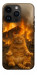 Чохол Burning cat для iPhone 14 Pro