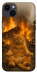 Чехол Burning cat для iPhone 14 Plus
