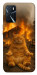 Чехол Burning cat для Oppo A16