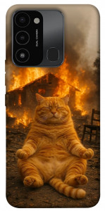 Чохол Burning cat для TECNO Spark Go 2022 (KG5m)