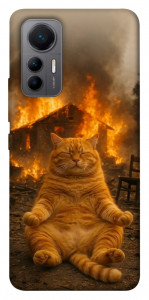 Чехол Burning cat для Xiaomi 12 Lite