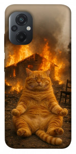 Чохол Burning cat для Xiaomi Poco M5