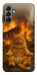 Чехол Burning cat для Galaxy A04s