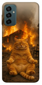 Чехол Burning cat для Galaxy M23 5G