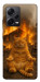 Чохол Burning cat для Xiaomi Redmi Note 12 Pro+