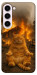 Чехол Burning cat для Galaxy S23+