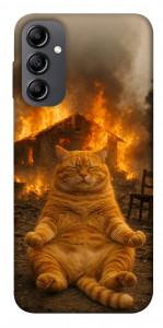Чохол Burning cat для Galaxy A14 5G