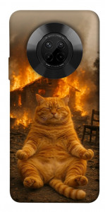 Чехол Burning cat для Huawei Y9a