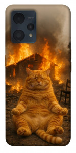 Чохол Burning cat для Realme 9 Pro+
