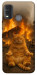 Чохол Burning cat для Nokia G11 Plus