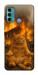 Чехол Burning cat для Motorola Moto G60