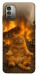 Чохол Burning cat для Nokia G11