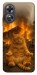 Чехол Burning cat для Oppo A17
