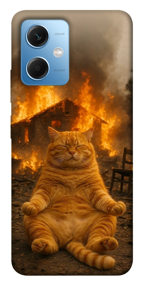 Чехол Burning cat для Xiaomi Poco X5