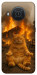 Чехол Burning cat для Nokia X20