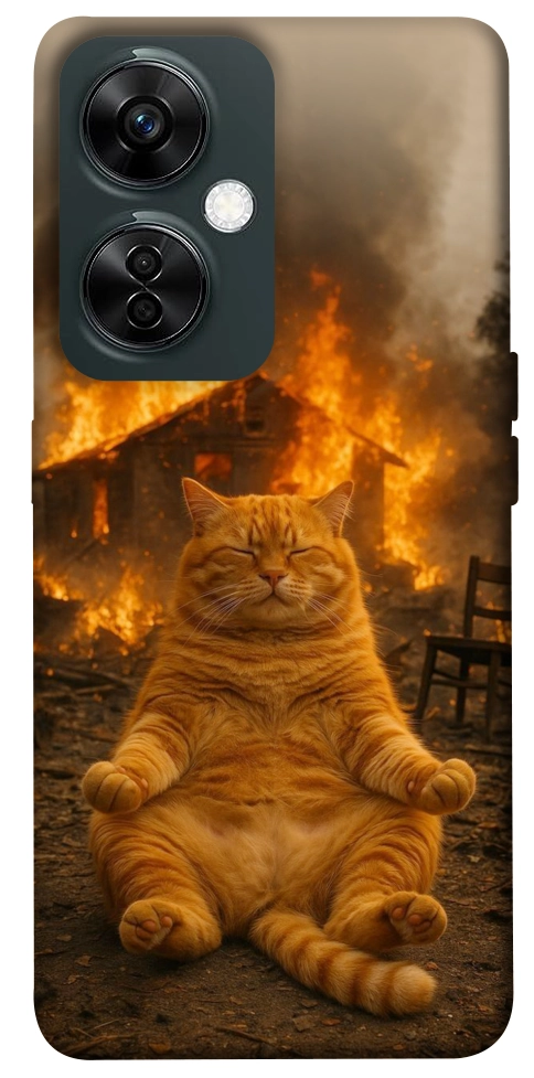 Чехол Burning cat для OnePlus Nord CE 3 Lite