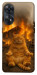 Чехол Burning cat для Oppo Reno 8 T 4G