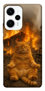 Чехол Burning cat для Xiaomi Poco F5