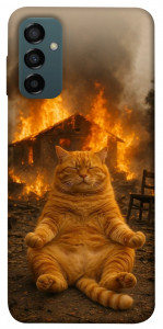 Чехол Burning cat для Galaxy M34 5G