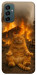 Чохол Burning cat для Galaxy M34 5G