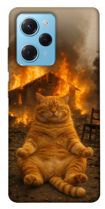 Чохол Burning cat для Xiaomi Poco X5 Pro 5G