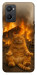 Чохол Burning cat для Oppo A36