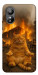 Чехол Burning cat для ZTE Blade L220