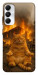 Чохол Burning cat для Galaxy A05s