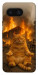 Чохол Burning cat для Google Pixel 8
