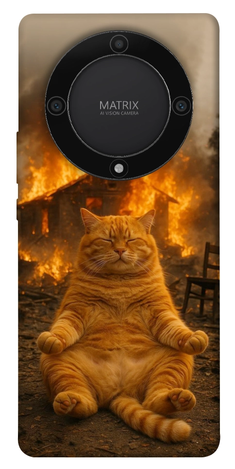 Чохол Burning cat для Huawei Magic5 Lite