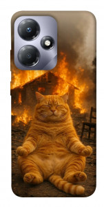 Чехол Burning cat для Infinix Hot 30i