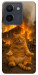 Чехол Burning cat для Vivo Y36