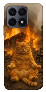 Чехол Burning cat для Huawei Honor X8a