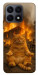 Чехол Burning cat для Huawei Honor X8a