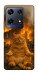 Чехол Burning cat для Infinix Note 30 Pro NFC