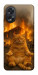 Чехол Burning cat для Oppo A38