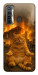 Чохол Burning cat для TECNO Camon 17