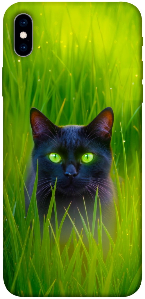 Чохол Cat in the grass для iPhone XS Max