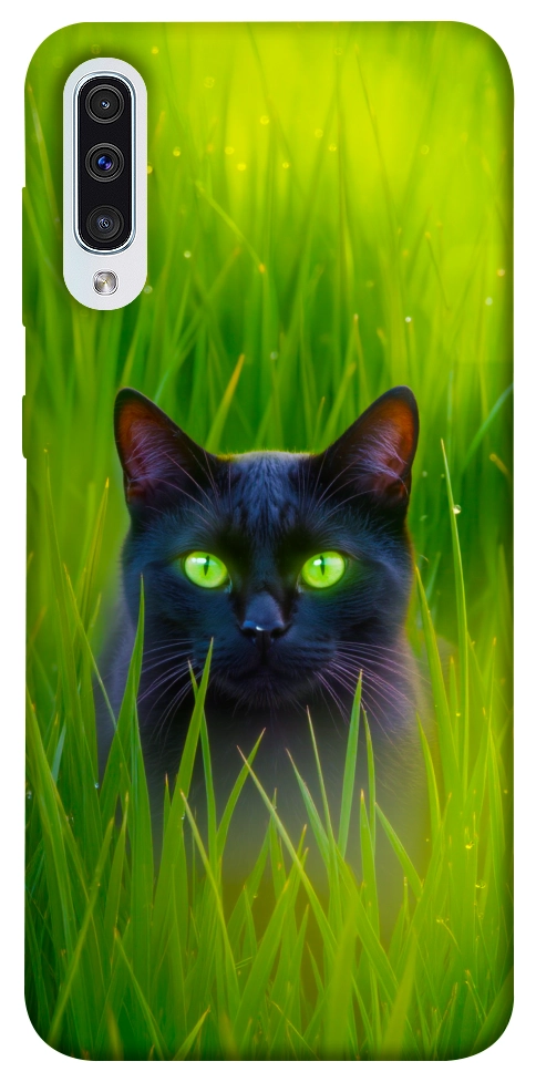 Чехол Cat in the grass для Galaxy A50 (2019)