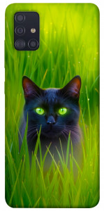 Чохол Cat in the grass для Galaxy A51 (2020)