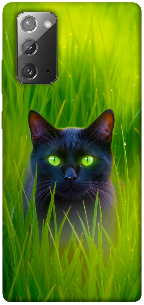 Чохол Cat in the grass для Galaxy Note 20