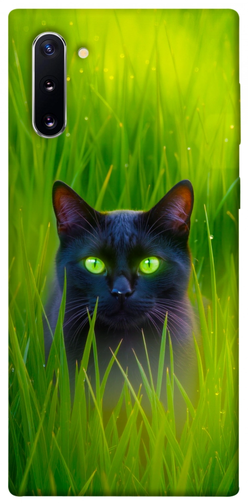 Чохол Cat in the grass для Galaxy Note 10 (2019)