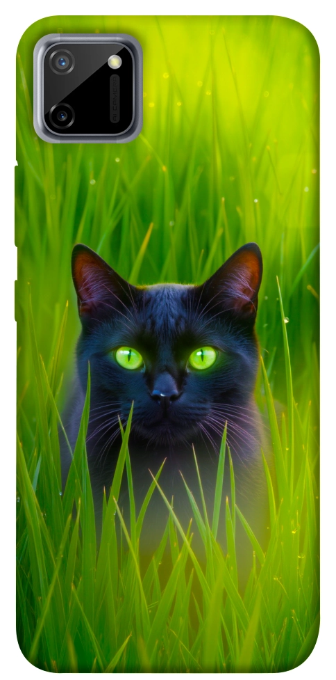 Чехол Cat in the grass для Realme C11
